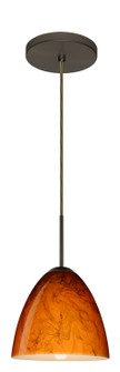 Vila One Light Pendant in Bronze (74|1JT-4470HB-LED-BR)