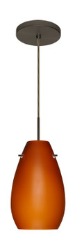 Pera One Light Pendant in Bronze (74|1JT-412680-LED-BR)