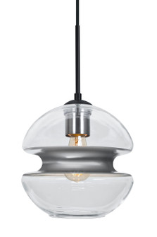 Hula 8 One Light Pendant in Black (74|1JC-HULA8SL-EDIL-BK)