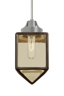 Bravo One Light Pendant in Satin Nickel (74|1JC-BRAVOBR-SN)