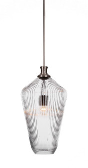 Carina One Light Pendant in Brushed Nickel (200|73-BN-4650)