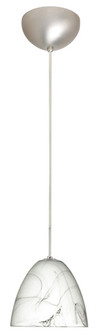 Vila One Light Pendant in Satin Nickel (74|1JC-4470MG-SN)