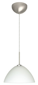 Tessa One Light Pendant in Satin Nickel (74|1JC-420107-LED-SN)