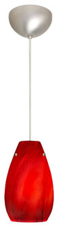 Pera One Light Pendant in Satin Nickel (74|1JC-4126MA-SN)