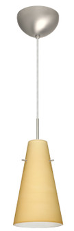 Cierro One Light Pendant in Satin Nickel (74|1JC-4124VM-LED-SN)