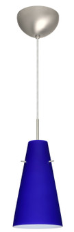 Cierro One Light Pendant in Satin Nickel (74|1JC-4124CM-LED-SN)