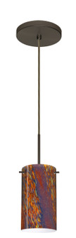 Stilo One Light Pendant in Bronze (74|1BT-4404CE-LED-BR)