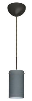 Stilo One Light Pendant in Bronze (74|1BC-4404TN-MED-BR)