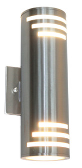 Nuevo Two Light Outdoor Wall Mount in Stainless Steel (78|AC8005SS)