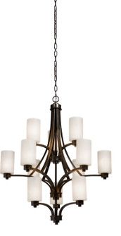 Parkdale 12 Light Chandelier in Oil Rubbed Bronze (78|AC1312WH)