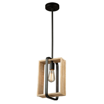 Perris One Light Pendant in Black (78|AC11711BK)