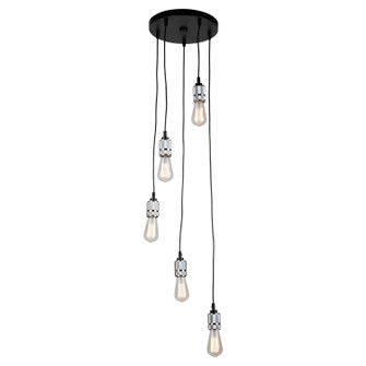 Jersey Five Light Chandelier in Chrome (78|AC10577CH)