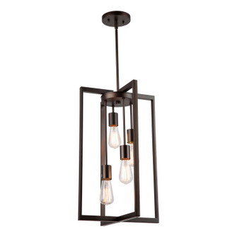 Gastown Four Light Chandelier in Oil Rubbed Bronze (78|AC10414)