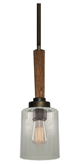 Legno Rustico One Light Pendant in Burnished Brass (78|AC10141BB)