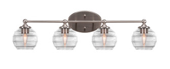 Capri Four Light Bathroom Lighting in Brushed Nickel (200|5914-BN-5110)