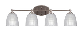 Capri Four Light Bathroom Lighting in Brushed Nickel (200|5914-BN-500)