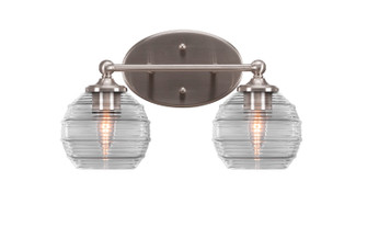 Capri Two Light Bathroom Lighting in Brushed Nickel (200|5912-BN-5110)
