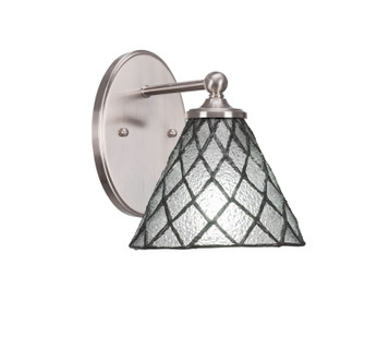 Capri One Light Wall Sconce in Brushed Nickel (200|5911-BN-9185)