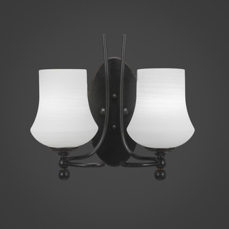 Capri Two Light Wall Sconce in Dark Granite (200|590-DG-681)