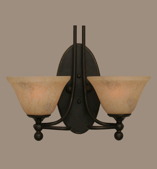 Capri Two Light Wall Sconce in Dark Granite (200|590-DG-508)