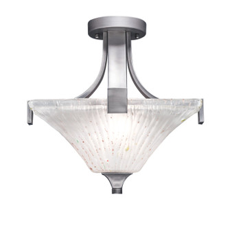 Apollo Two Light Semi Flush in Graphite (200|579-GP-641)