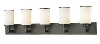 Savannah Five Light Vanity in Olde Bronze (224|413-5V)