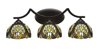 Zilo Three Light Bath Bar in Dark Granite (200|553-DG-9945)