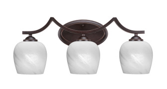 Zilo Three Light Bathroom Lighting in Dark Granite (200|553-DG-4811)