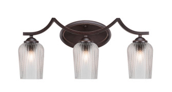 Zilo Three Light Bathroom Lighting in Dark Granite (200|553-DG-4250)