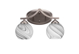 Zilo Two Light Bathroom Lighting in Graphite (200|552-GP-4109)
