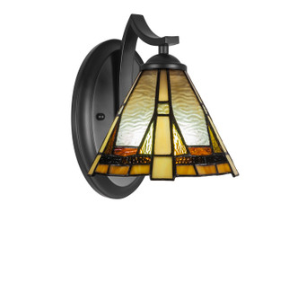 Zilo One Light Wall Sconce in Graphite (200|551-MB-9345)