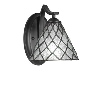 Zilo One Light Wall Sconce in Graphite (200|551-MB-9185)