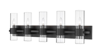 Lawson Five Light Vanity in Matte Black (224|343-5V-MB)
