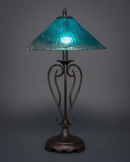 Olde Iron Two Light Table Lamp in Bronze (200|42-BRZ-715)