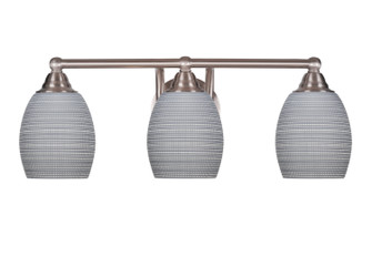 Paramount Three Light Bath Bar in Brushed Nickel (200|3423-BN-4022)