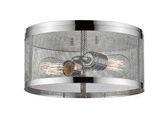 Meshsmith Two Light Flush Mount in Chrome (224|331F12-CH)