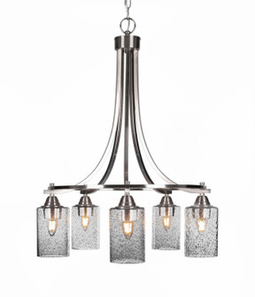 Paramount Five Light Chandelier in Brushed Nickel (200|3415-BN-3002)