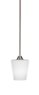 Paramount One Light Mini Pendant in Brushed Nickel (200|3401-BN-4031)