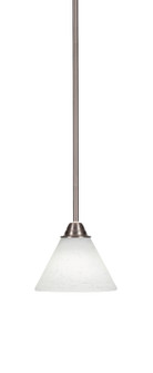 Paramount One Light Mini Pendant in Brushed Nickel (200|3401-BN-312)