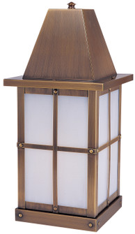 Hartford One Light Column Mount in Antique Brass (37|HC-8WO-AB)