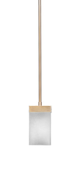 Nouvelle One Light Mini Pendant in New Age Brass (200|3023-NAB-531)