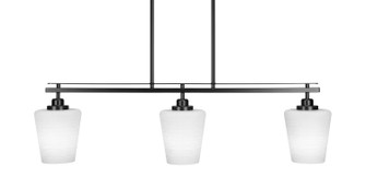 Odyssey Three Light Island Pendant in Matte Black (200|2636-MB-4031)
