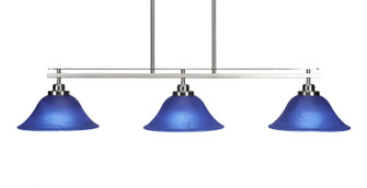 Odyssey Three Light Island Pendant in Brushed Nickel (200|2636-BN-435)