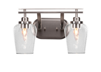 Odyssey Two Light Bathroom in Brushed Nickel (200|2612-BN-210)