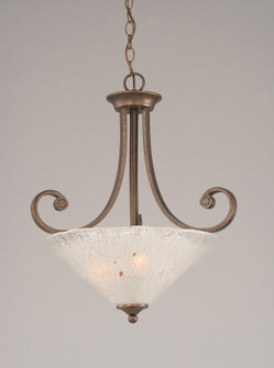 Curl Three Light Pendant in Bronze (200|254-BRZ-711)