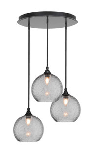 Empire Three Light Pendalier in Matte Black (200|2183-MB-4352)