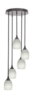 Empire Five Light Pendalier in Espresso (200|2145-ES-615)