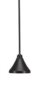 Blacksmith One Light Mini Pendant in Painted Wood-Look & Dark Granite (200|1761-410-DG)
