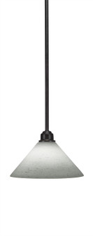 Blacksmith One Light Mini Pendant in Painted Wood-Look & Dark Granite (200|1761-314)