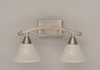 Bow Two Light Bath Bar in Brushed Nickel (200|172-BN-451)